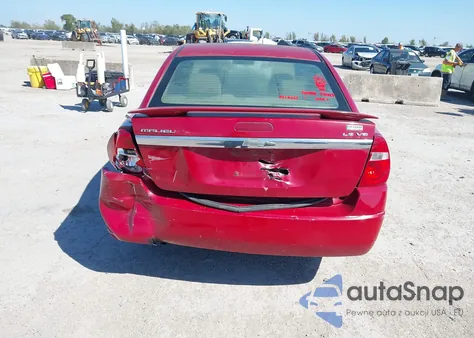 2006 Chevrolet Malibu Lt из США, поврежденный, VIN 1G1ZT51806F262020